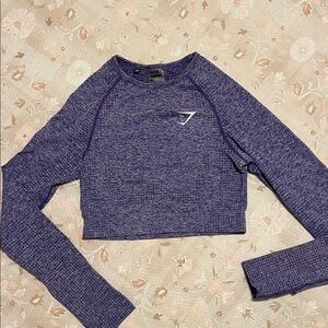 Gymshark Vital Seamless Long Sleeve Crop Top